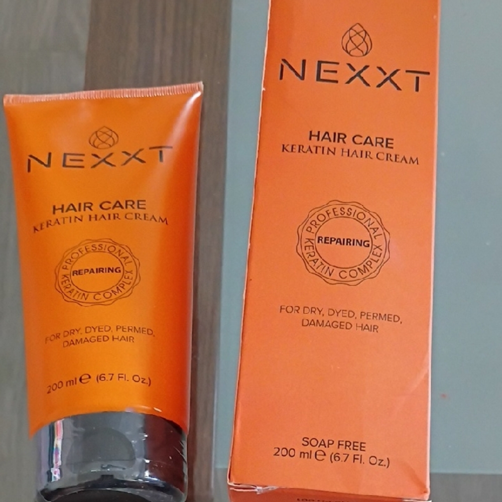 NEXXT Keratin Hair Cream - Orange Repairing Hair Treatment